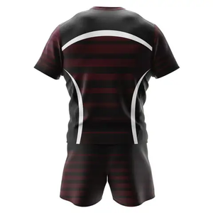 Vêtements de football Rugby sublimés personnalisés Maillot de ligue de rugby vierge Chemise uniforme - Product Image 3