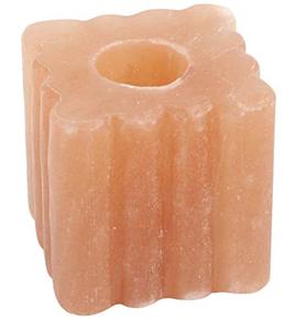 Sel de l'Himalaya Feng Shui Sculpté Bougeoir Belle Décoration de La Maison avec Love Style - Product Image 3