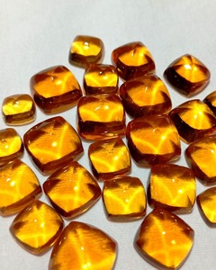 AA ซิทรีนธรรมชาติสีเหลืองน้ำตาล-ก้อน5-7มม. 2-4กะรัตแว็กซ์/ทาน้ำมันสำหรับทำเครื่องประดับ - Product Image 4