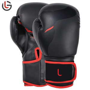 Vente chaude Formation Personnalisable En Cuir 8oz 10oz 16oz Épaississement Réglable Couleur Personnalisée Kick Gants De Boxe En Cuir De Vachette - Product Image 1