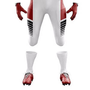 Uniformes de football américain de qualité supérieure, service OEM, logo personnalisé, 100% polyester, respirant et à séchage rapide, manches courtes, prix bas - Product Image 6