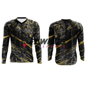 Respirant Professionnel OEM Service Logo Personnalisé Imprimer Produit Premium Nouvelle Conception Paintball Jersey - Product Image 1