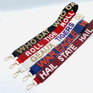 Correa de bolso bordada con cuentas de semillas personalizadas para monederos, correa de bolso bordada con cuentas de semillas de lujo para bolsos - Product Image 6