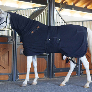 Horse Summer Combo Alfombras Tela de polialgodón Sábana de verano con cubierta de cuello <span class=keywords><strong>para</strong></span> uso equino al por mayor - Product Image 5
