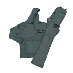 Survêtements coupe-vent baggy sur mesure pour femmes, survêtement léger et inspirant à fermeture éclair intégrale - Product Image 5