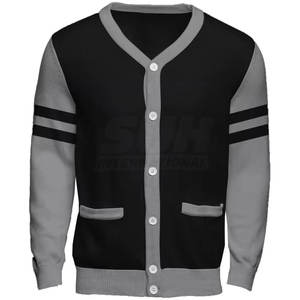 Low MOQ 2026 Winter Women <b>Cardigan</b> Sweaters Front Logo Casual 100% Cotton <b>Lightweight</b> Breathable Plus Size High Quality - Product Image 1