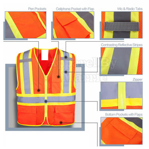 Chaleco de seguridad versátil y multiusos para equipos de respuesta a emergencias y personal de servicios públicos. - Product Image 5