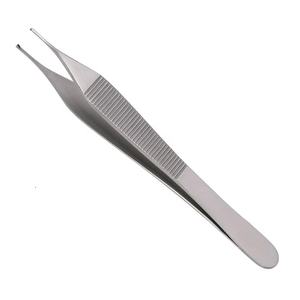 Pinzas Quirúrgicas Profesionales MEDIHEAL SURGICAL CORPORATION Adson para Tejidos, Dentadas (1x2), Reutilizables, Punta Fina, para Disección/Plástico - Product Image 4