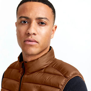 Chaleco de algodón de diseño personalizado de alta calidad al por mayor para damas abrigos de invierno chaquetas burbuja acolchada transpirable ropa exterior OEM - Product Image 4