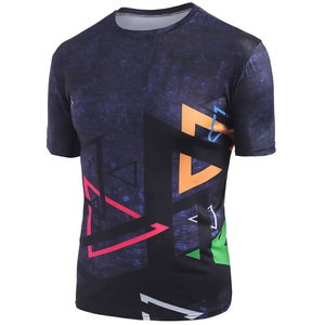 Camiseta de sublimación de estilo personalizado HQ hecha en fábrica al por mayor para hombres camiseta 3D de sublimación deportiva de alta calidad hecha en Pakistán - Product Image 1