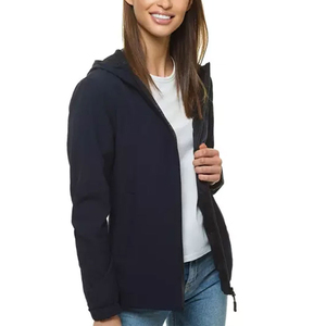 Custom <b>Thermal</b> Waterproof Breathable Winter Jacket Soft Shell Hiking Windproof Jacket Women Softshell Jacket - Product Image 5