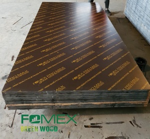 Haute qualité 4x8ft 12-18mm contreplaqué filmé 100% eucalyptus bouleau peuplier papier brun design industriel exporté moyen-orient - Product Image 3