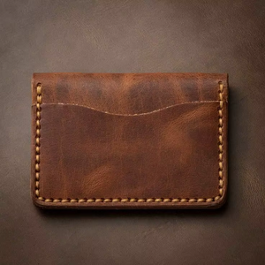 Tarjetero de Cuero PU con Bloqueo RFID, Logotipo Personalizado, Billetera Delgada Plegable, Diseño Compacto Unisex, Multifuncional y Moderno - Product Image 5