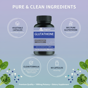 Meistverkaufte Private Label L-Glutathion Hautaufhellungs-Pillen Tabletten Aufhellende 1000mg L-Glutathion Kapseln - Product Image 4