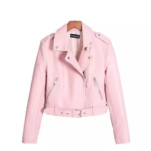 High Quality Ladies Warm Long Leather Jacket Customized Logo <b>Waterproof</b> and round Features Hot Sale Genuine Leather Jacket - Product Image 5