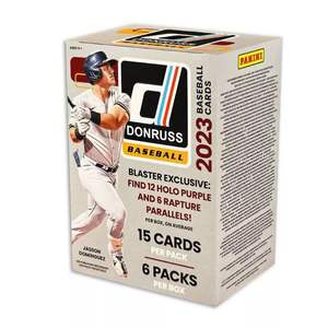 Caja de Plástico Donruss Baseball Blaster 2022, 90 Tarjetas por Caja, Sellada de Fábrica, Busca Tarjetas de Wander Franco - Product Image 2