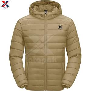 Veste bouffante à fermeture éclair imperméable de haute qualité, poids léger, extérieur, hiver unisexe, polyester/nylon respirant, vente en gros, meilleure vente - Product Image 5