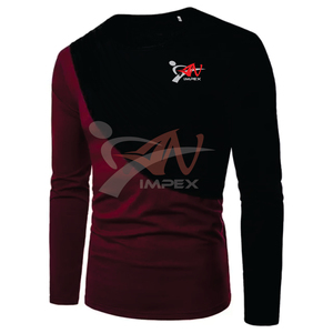 T-shirt pour homme de haute qualité, écologique, à séchage rapide, coupe classique, impression personnalisée du logo, matière polyester et coton, flexible pour l'été - Product Image 3