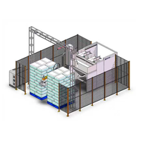 Machine d'ouverture de sacs sans poussière / Ligne de production entièrement automatique pour l'emballage de matériaux en vrac