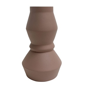 Vase à fleurs en fer fait à la main pour la décoration intérieure Design de luxe en métal avec détails complexes pour les décorations de mariage - Product Image 1