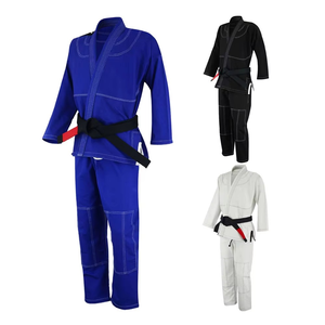 Uniforme de entrenamiento de karate para unisex y jóvenes, disponible al por mayor, tallas grandes y uniformes de karate de color sólido. - Product Image 5