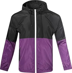 2025 Servicio OEM para hombre al aire libre impermeable lluvia ligero transpirable chaquetas cortavientos con capucha - Product Image 3