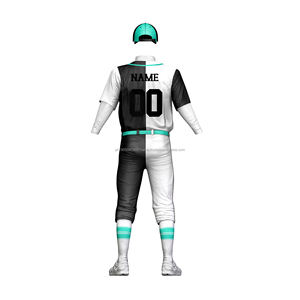 Uniformes de baseball personnalisés par sublimation, fabricant en gros de vêtements de baseball, uniformes de softball imprimés en 3D à séchage rapide pour équipes - Product Image 2
