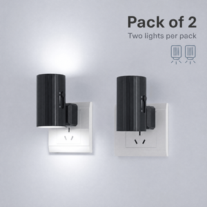 Indoor Modern <b>Plug</b> <b>In</b> Dimmable <b>LED</b> Wall <b>Light</b> With Acrylic Shade Adjustable Brightness 5000K Daylight Pack Of Two - Product Image 2