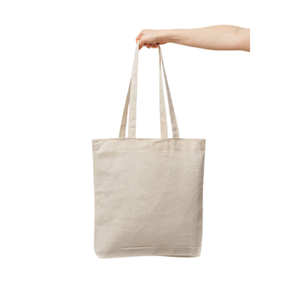 Sac fourre-tout en coton personnalisé élégant, impression de logo personnalisé et matériau écologique pour la marque, le shopping et les cadeaux - Product Image 1