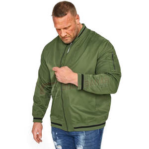 Chaqueta bomber de moda para hombre con forro acolchado y cuello alto para clima frío - Product Image 5