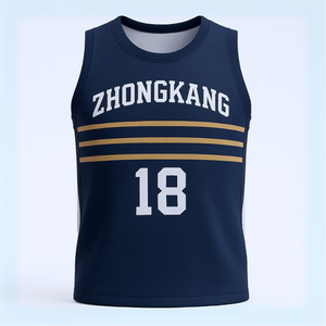 เสื้อบาสเก็ตบอลเด็กหญิงคุณภาพสูง ระบายอากาศได้ดี แบบสั่งทำพิเศษ ไซส์ใหญ่ ชุดยูนิฟอร์มฤดูร้อน ลายพิมพ์ เทคนิคพิเศษ ราคาประหยัด ชุดเสื้อกล้าม - Product Image 6