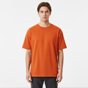 Camiseta para Hombre, Suave al Tacto, Ligera, de Manga Corta, Corte Casual, Ideal para Moda Diaria, Estilo Urbano y Personalización con Logotipo - Product Image 1