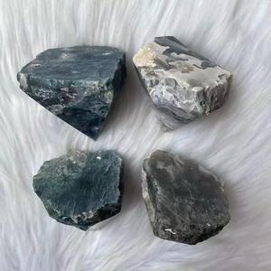 Wholesale Moss Agate Semi Polished Crystal Point High Quality Natural Moss Agate Raw Top Polished Point Tower <b>Wands</b> - Product Image 4
