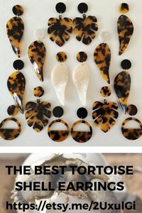 ต่างหูอะคริลิคเรซิ่นแฟชั่นสำหรับผู้หญิง งานแฮนด์เมดประดับดอกไม้แห้ง เครื่องประดับแฮดิคราฟท์ คัดสรรอย่างดี สีและขนาดตามสั่ง ราคาดีที่สุด - Product Image 2