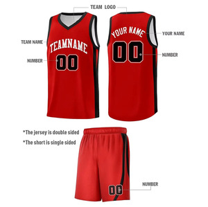 Maillot de basket-ball imprimé par transfert de chaleur ensembles respirants uniforme de basket-ball - Product Image 2