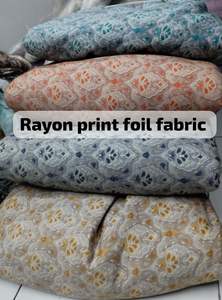 Impresión de viscosa de rayón 14 kg para disfraces de material Kurti - Product Image 3