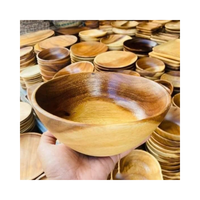 Bols décoratifs en bois-Écologiques, durables, faits à la main au Vietnam, offres en gros