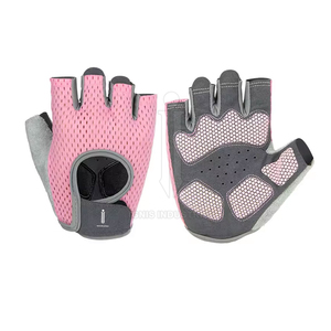 Guantes de levantamiento de pesas con logotipo personalizado para gimnasio Hombres Mujeres disponibles Entrenamiento Levantamiento de pesas Guantes de gimnasio - Product Image 1