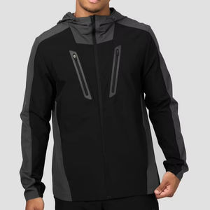 Unisex Coated <b>Camouflage</b> Spring Sports Jacket Lightweight Waterproof Windbreaker with Zipper Pockets - Product Image 1