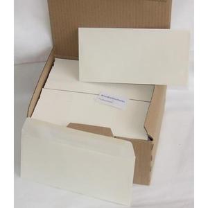 Enveloppes en papier C6/C5 couleur crème 100g/m², paquet de 400 pièces - Product Image 1