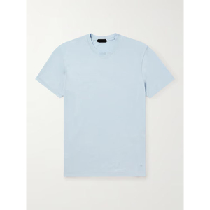 เสื้อยืดพิมพ์ลายตามสั่งสำหรับผู้ชาย ผ้าฝ้ายถัก 100% 180 GSM แบบเป็นทางการ เป็นมิตรกับสิ่งแวดล้อม ระบายอากาศได้ดี - Product Image 1