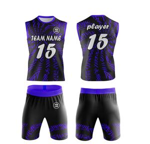 Ensemble d'uniformes de basketball personnalisés pour hommes, impression par sublimation intégrale, respirant, anti-humidité, maillot et short de haute qualité - Product Image 6