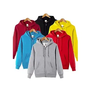 Grosir OEM hoodie pria 100% bulu domba Slim Fit polos nyaman gaya terbaik hoodie untuk dewasa dengan harga terbaik