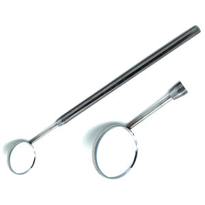 10 Espejo de examen dental 5 Mango Octágono de diagnóstico Instrumentos Premium - Product Image 4