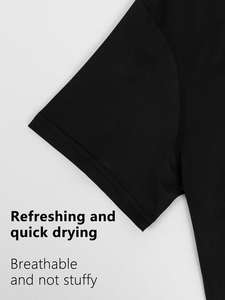 <b>Women's</b> Summer Yoga & Running <b>T</b>-<b>Shirts</b> Breathable Quick-Dry Short Sleeve Crew Neck Solid Color Stretchy Blend Perfect Bangladesh - Product Image 5