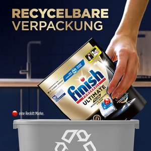 Tablettes lave-vaisselle Finish Ultimate Plus Citrus, tablettes lave-vaisselle pour un nettoyage intensif, pack économique avec 390 tablettes, 5x78 tablettes - Product Image 5