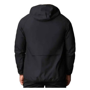 Nouveau Style Logo Personnalisé Meilleure Vente Veste Rian Coupe-Vent Imperméable Grande Taille Adultes Vestes Sur Mesure - Product Image 4