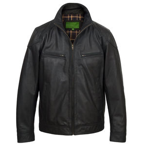 Chaquetas de cuero Hombres 2025 Chaquetas de cuero genuino Chaqueta de cuero OEM transpirable para hombres en diferentes estilos y diseños - Product Image 6