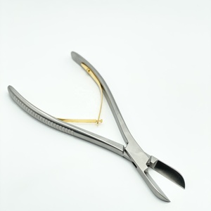 คีมสแตนเลสตรง14.0ซม. สำหรับการตัดกระดูกเครื่องมือผ่าตัดแบบแมนนวลได้รับการอนุมัติจาก CE - Product Image 4