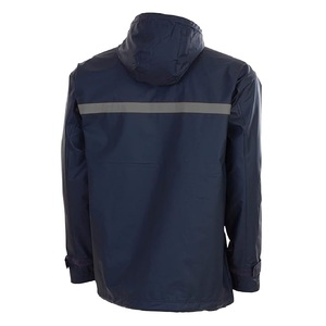 High Quality Men's Casual Hooded Stand <b>Jacket</b> Solid Color Winter Season Waterproof Polyester/Cotton Fabric Bangladesh Factory - Product Image 5